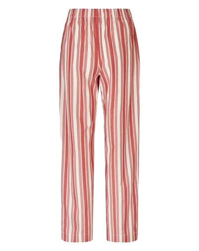 Stine Goya - Striped Gathered Boxer Bukser - Scarlet Trot